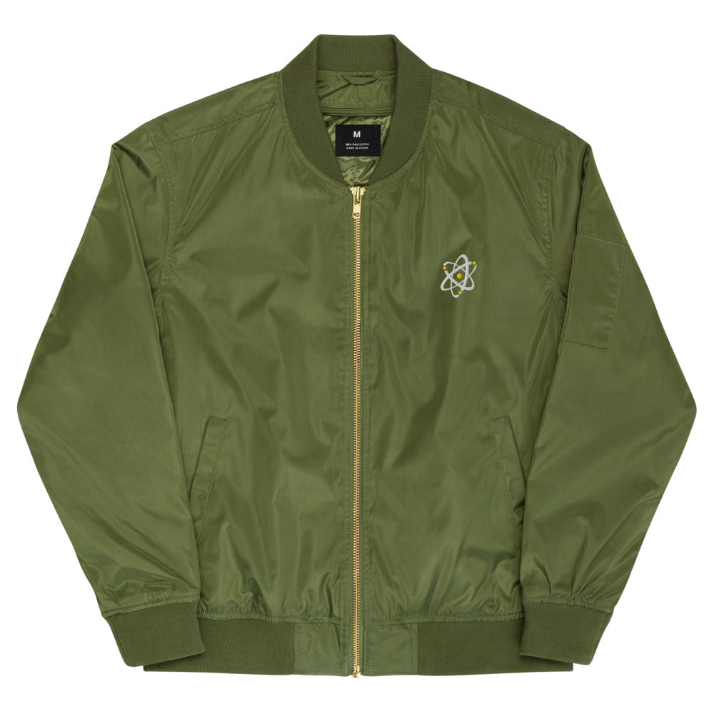 Atomic Monster Embroidered Bomber Jacket