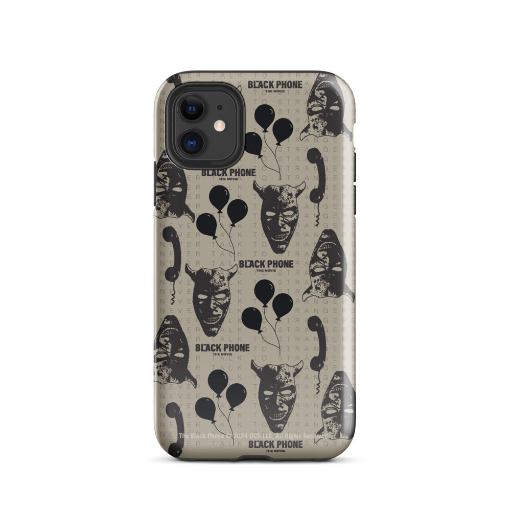The Black Phone Pattern iPhone Case iPhone 11