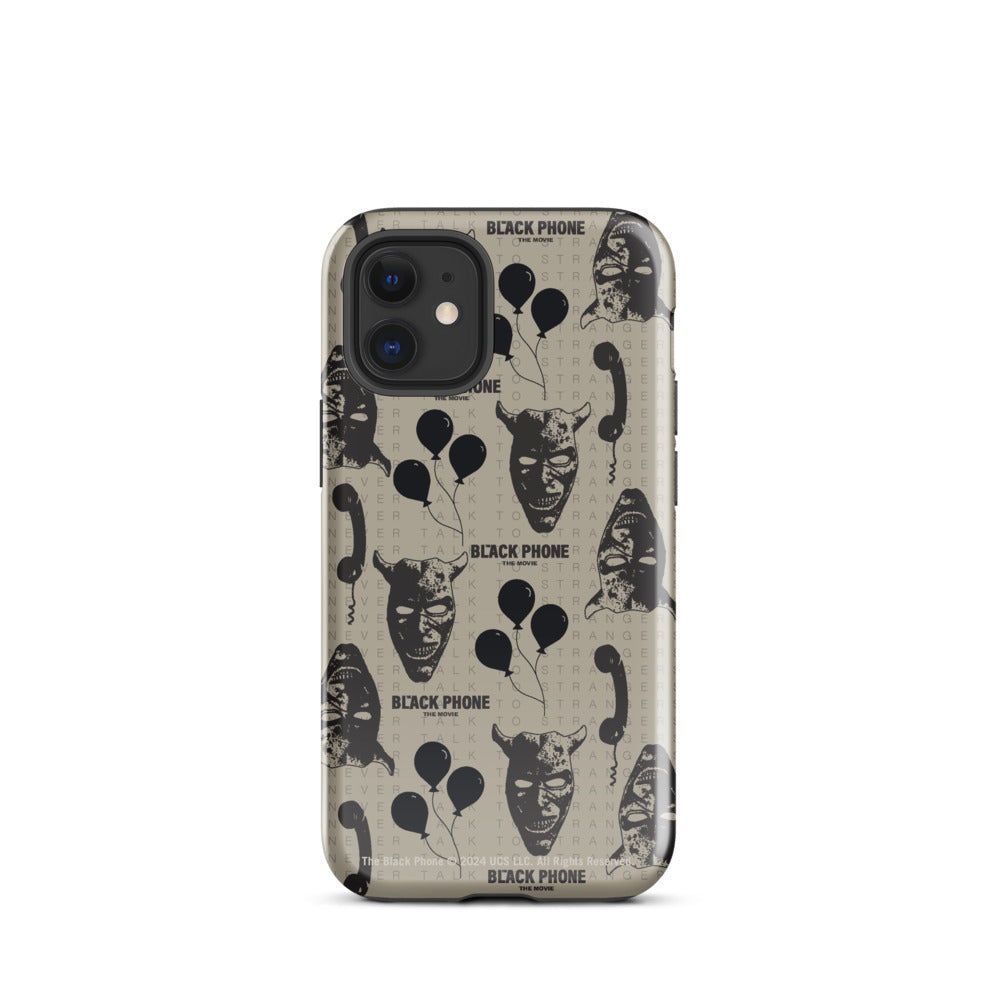 The Black Phone Pattern iPhone Case iPhone 12 Mini