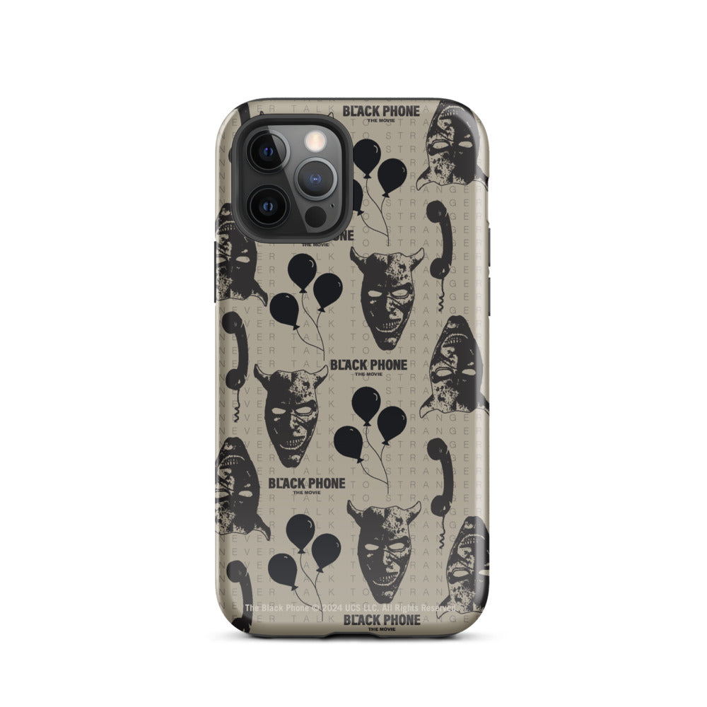 The Black Phone Pattern iPhone Case iPhone 12 Pro