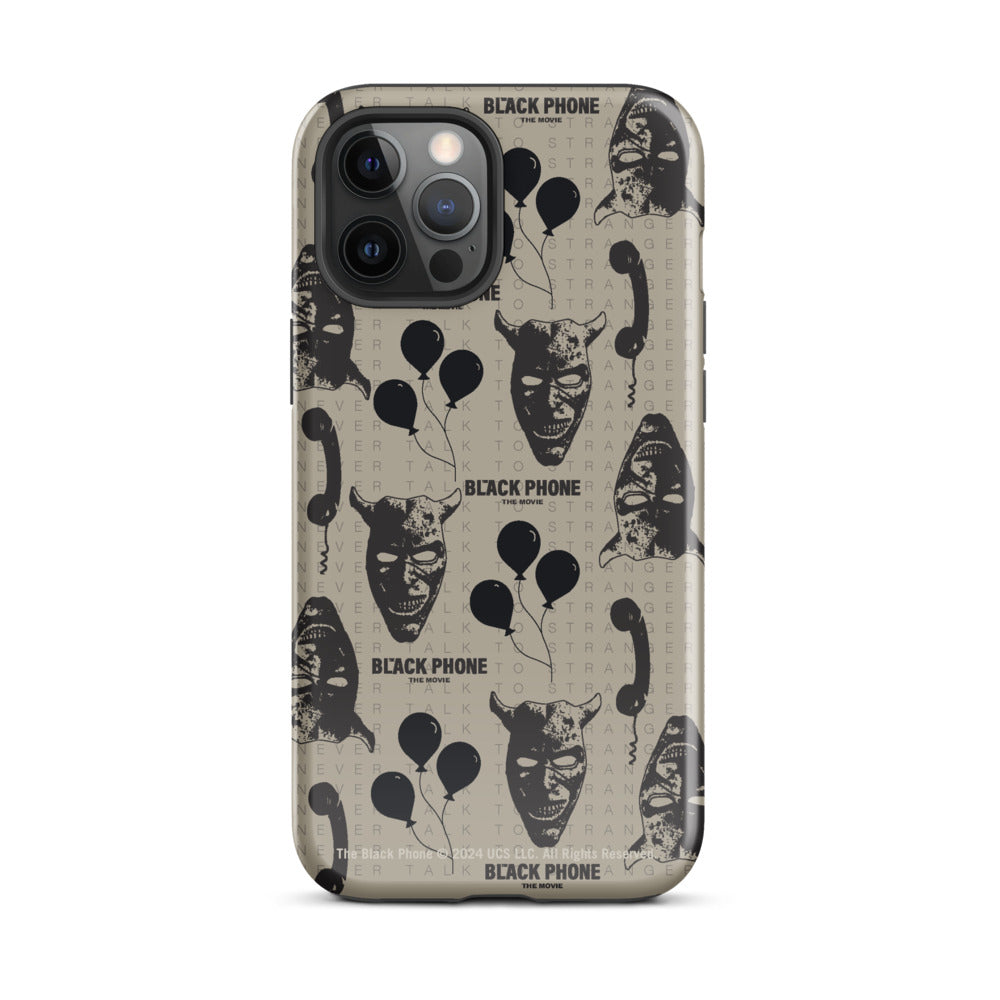 The Black Phone Pattern iPhone Case iPhone 12 Pro Max