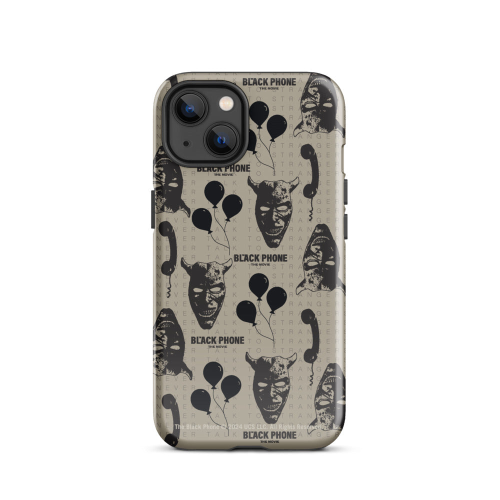 The Black Phone Pattern iPhone Case iPhone 13