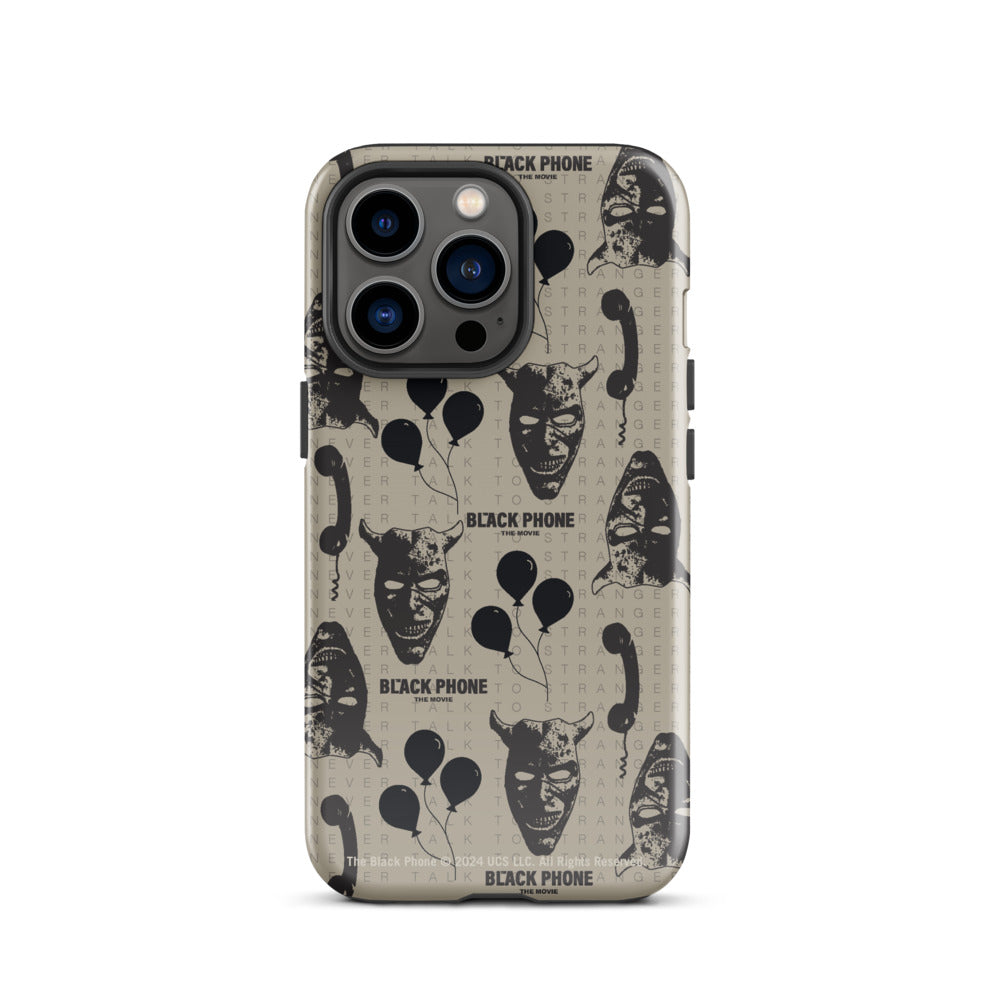 The Black Phone Pattern iPhone Case iPhone 13 Pro