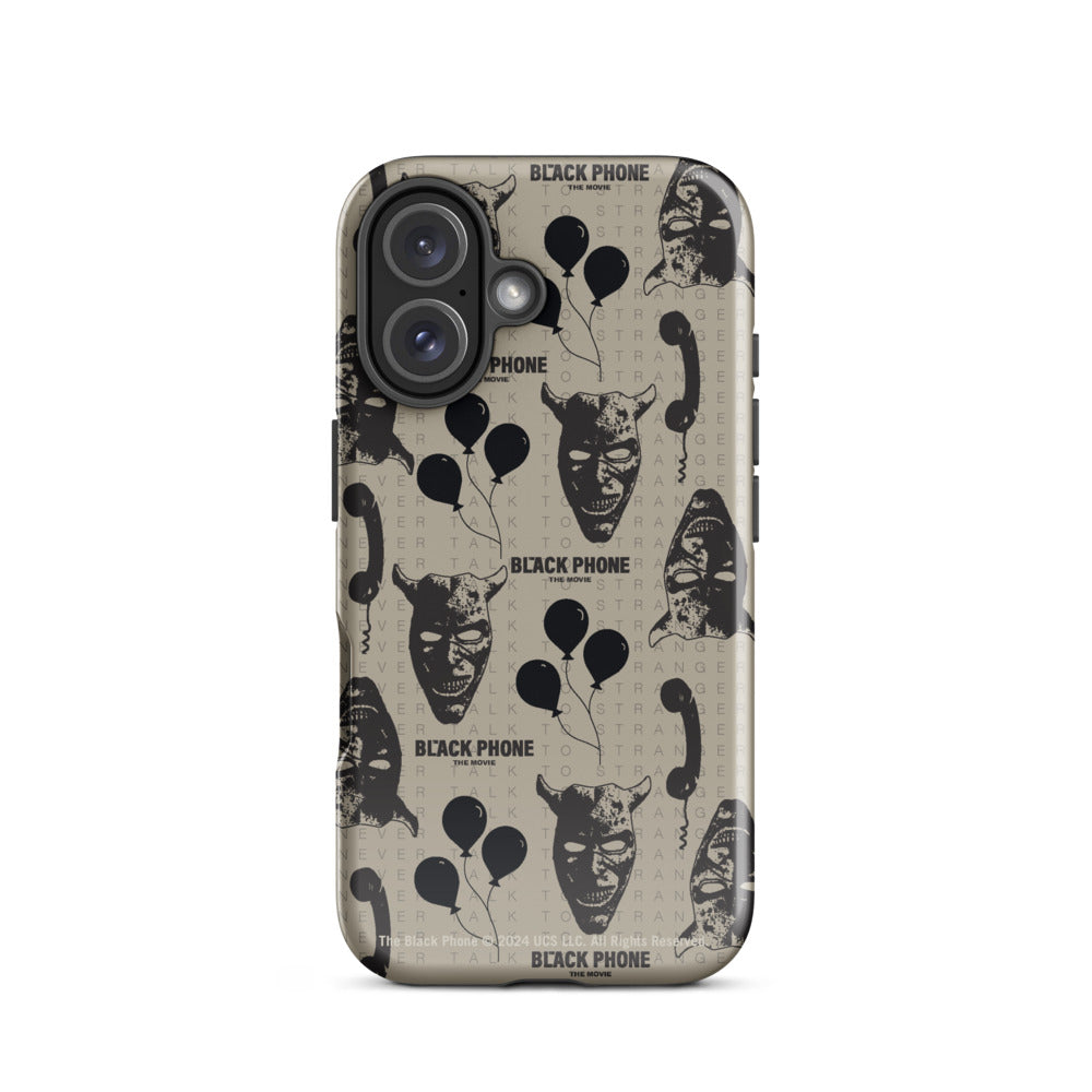 The Black Phone Pattern iPhone Case iPhone 16
