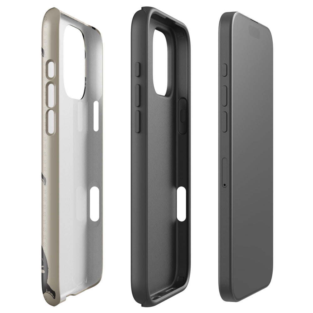 The Black Phone Pattern iPhone Case
