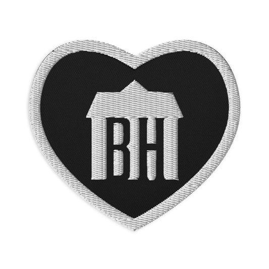 Blumhouse Embroidered Patch: Heart Logo - Blumhouse Embroidered Patch: Heart Logo-1