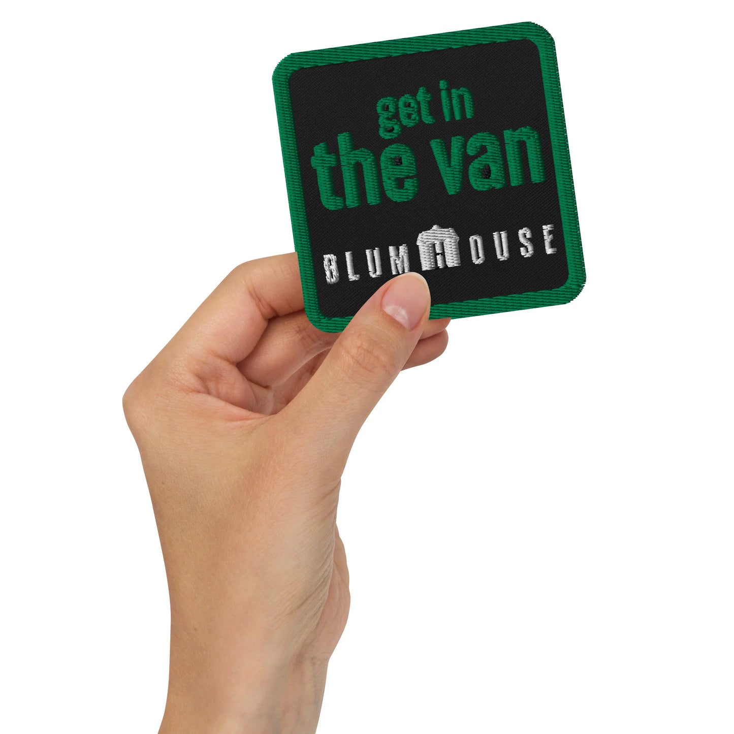 Blumhouse Embroidered Patch: Get in the Van-2