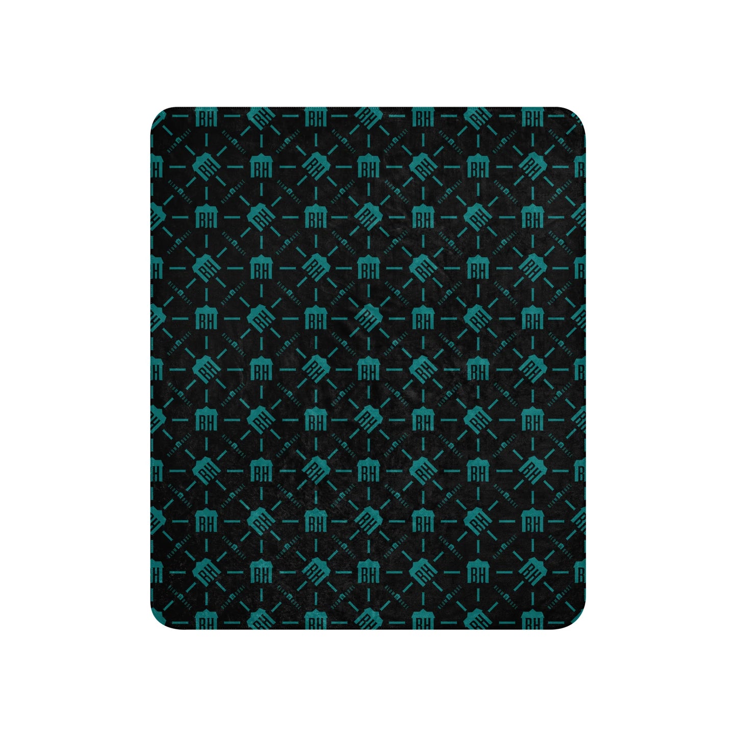 Blumhouse Sherpa Blanket Patterned Logo - 50 in x 60 in