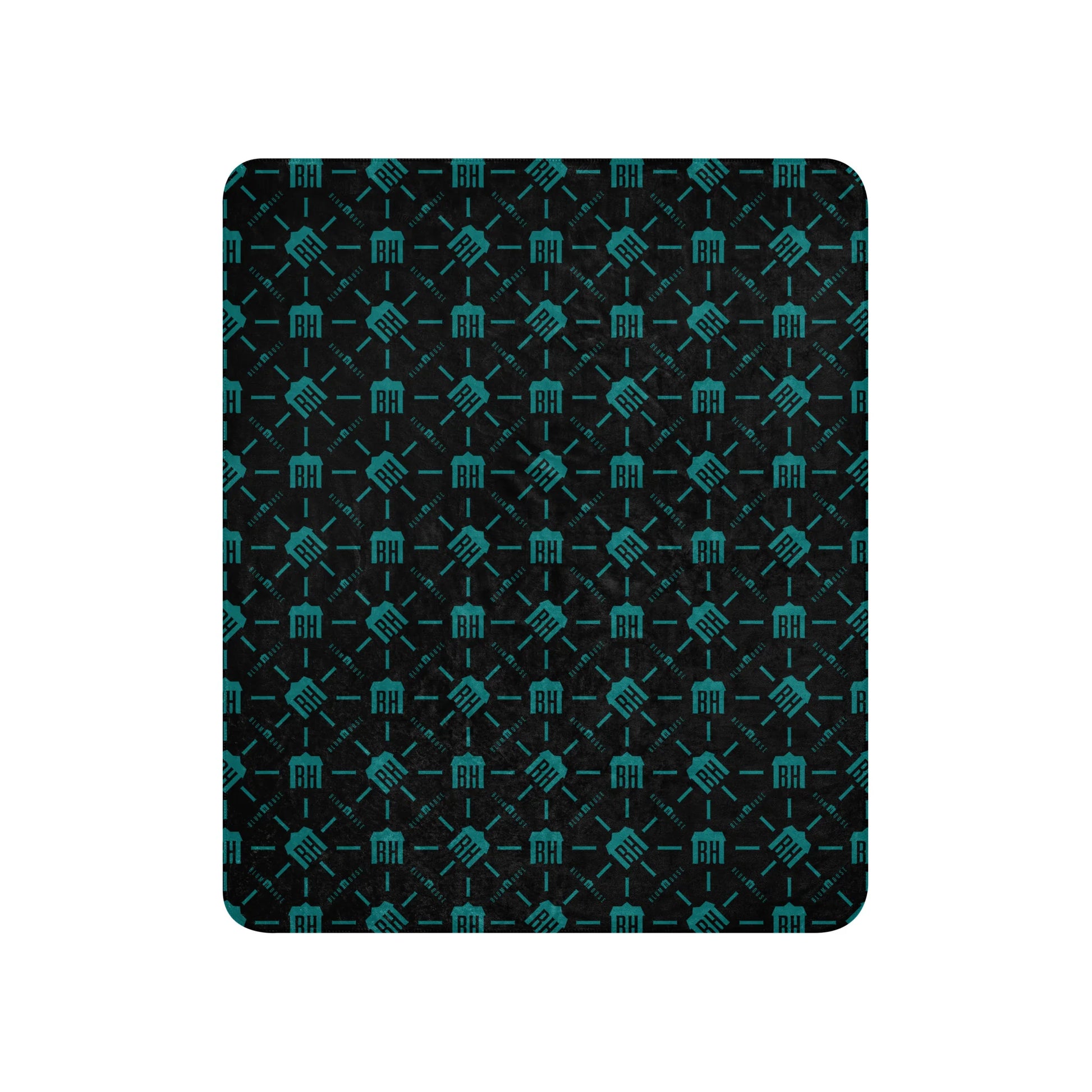 Blumhouse Sherpa Blanket Patterned Logo - 50 in x 60 in