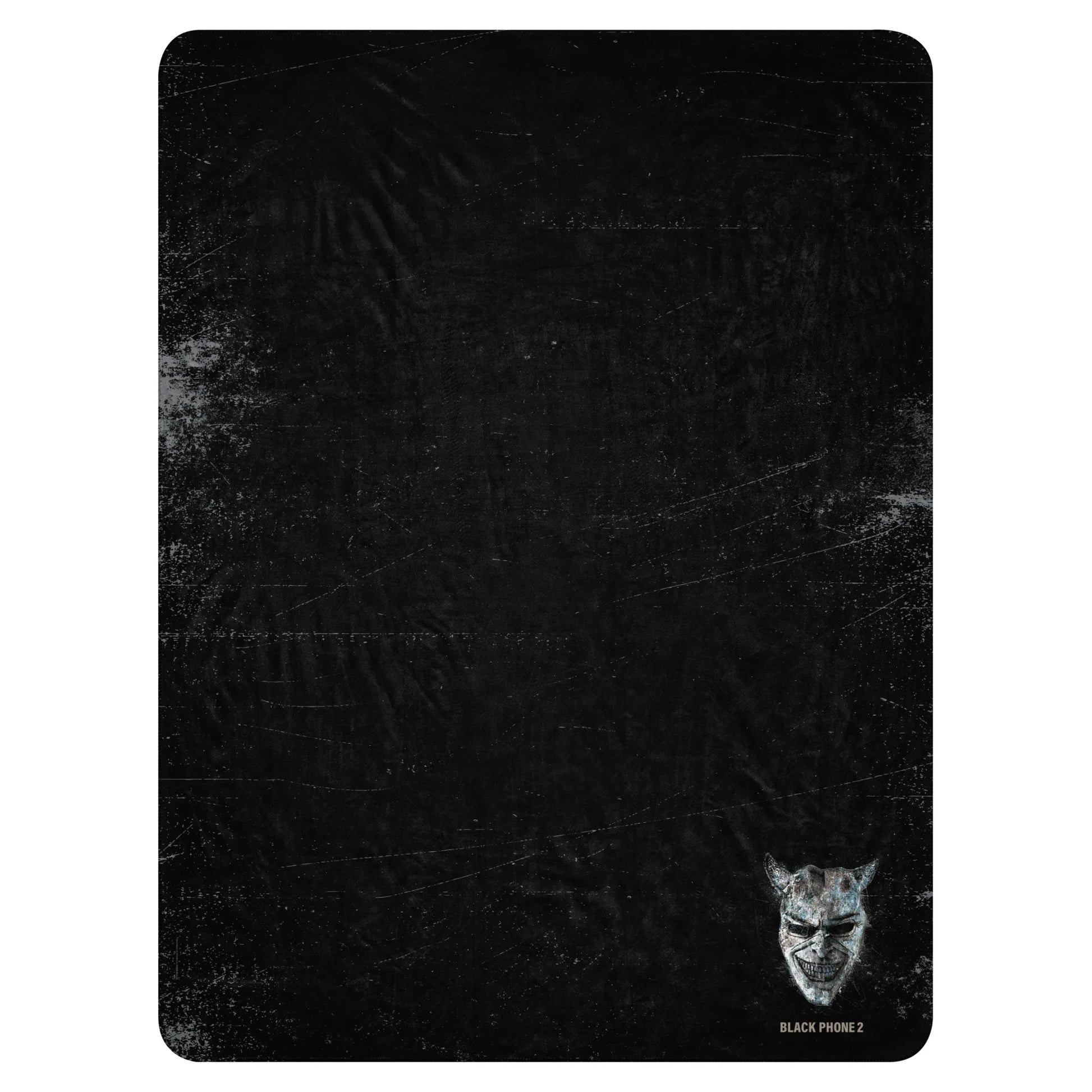 Black Phone 2 Sherpa Blanket featuring The Grabber - 60 in x 80 in