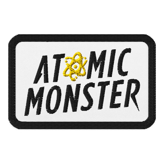 Atomic Monster Embroidered Patch - Atomic Monster Embroidered Patch-1