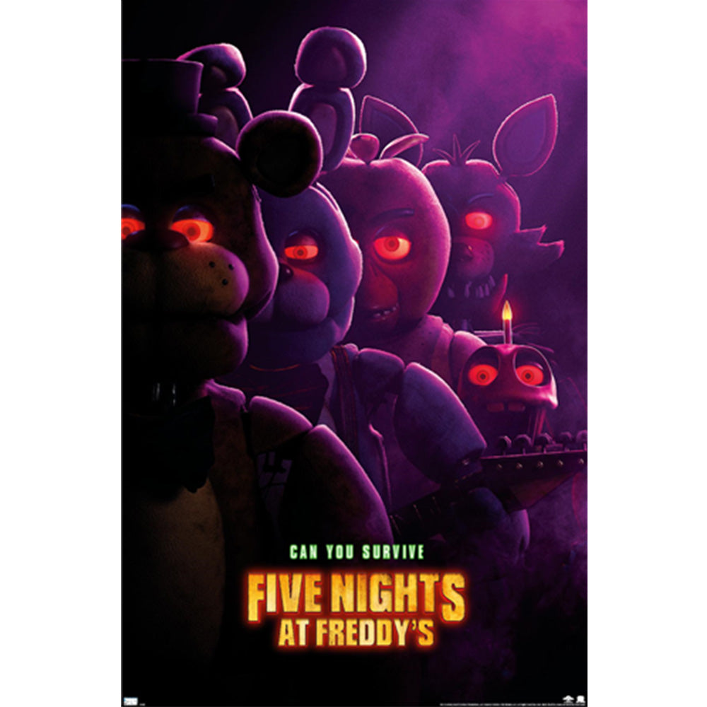 Five Nights at Freddy's Movie - Teaser One Sheet Wall Posters-1