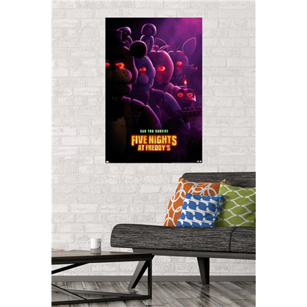 Five Nights at Freddy's Movie - Teaser One Sheet Wall Posters-2