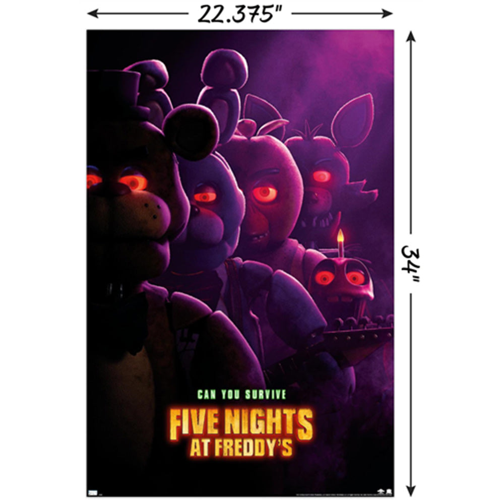 Five Nights at Freddy's Movie - Teaser One Sheet Wall Posters