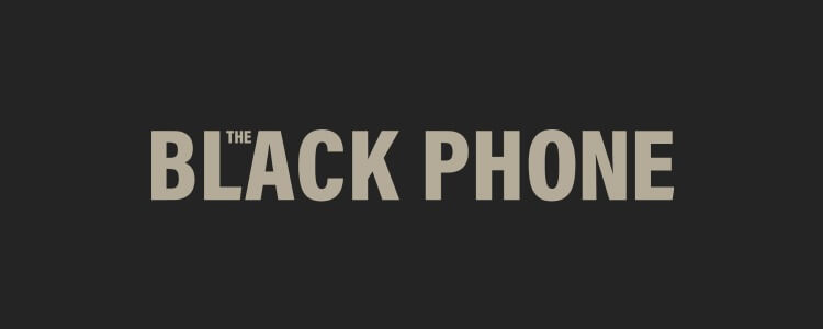 The Black Phone - Banner