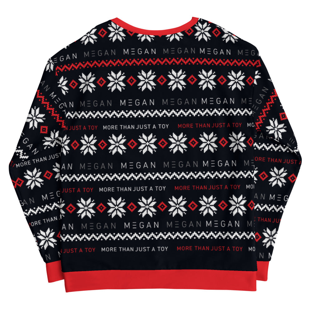 M3GAN More Than Just A Toy Holiday Crewneck