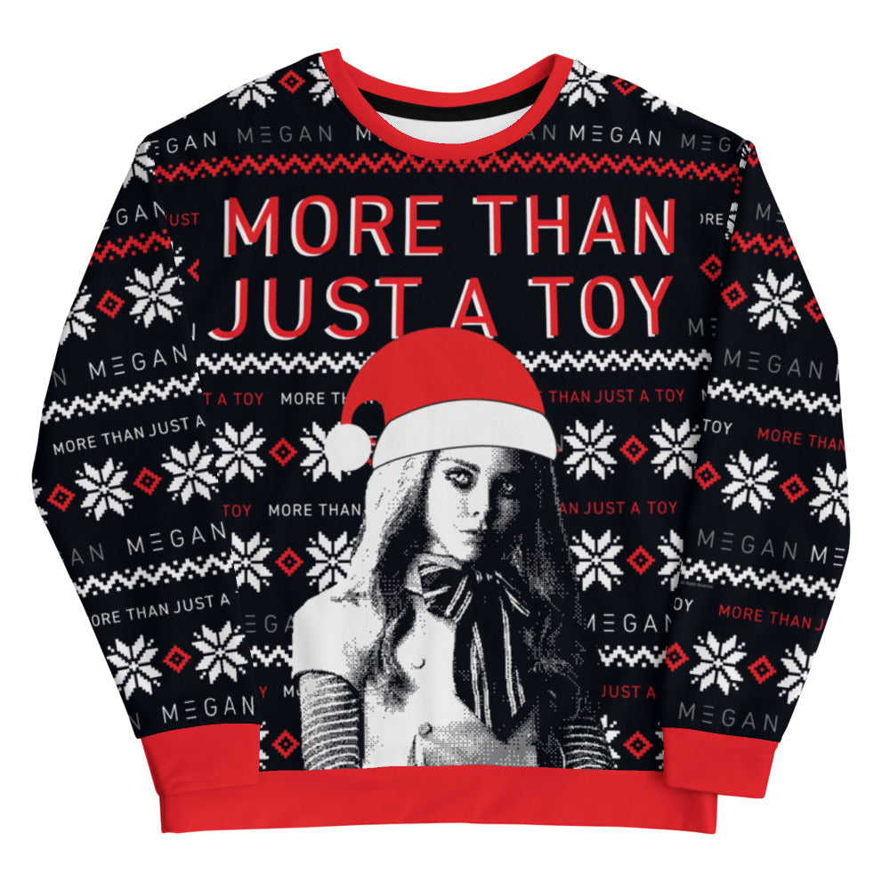 M3GAN More Than Just A Toy Holiday Crewneck