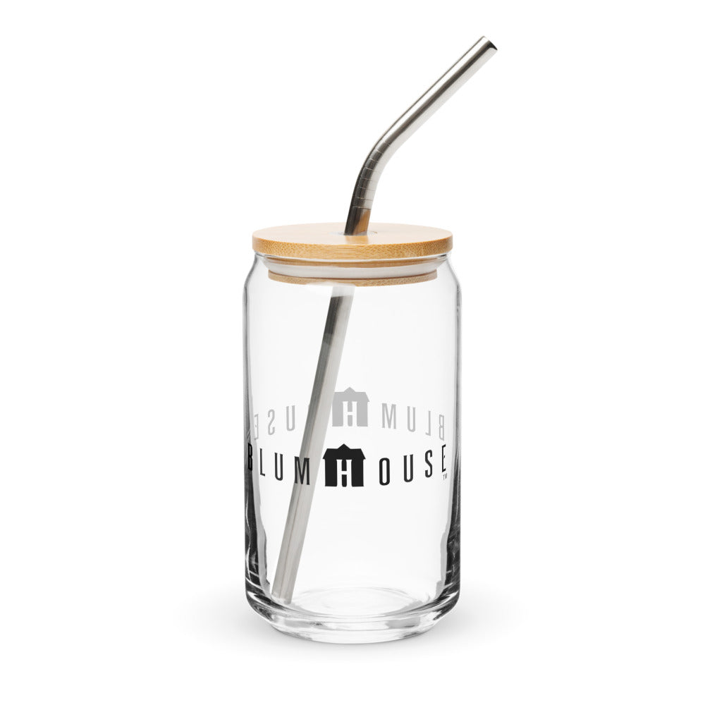 Blumhouse Logo Can Shaped Glass