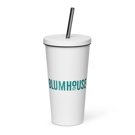 Blumhouse 15th anniversary tumbler - white