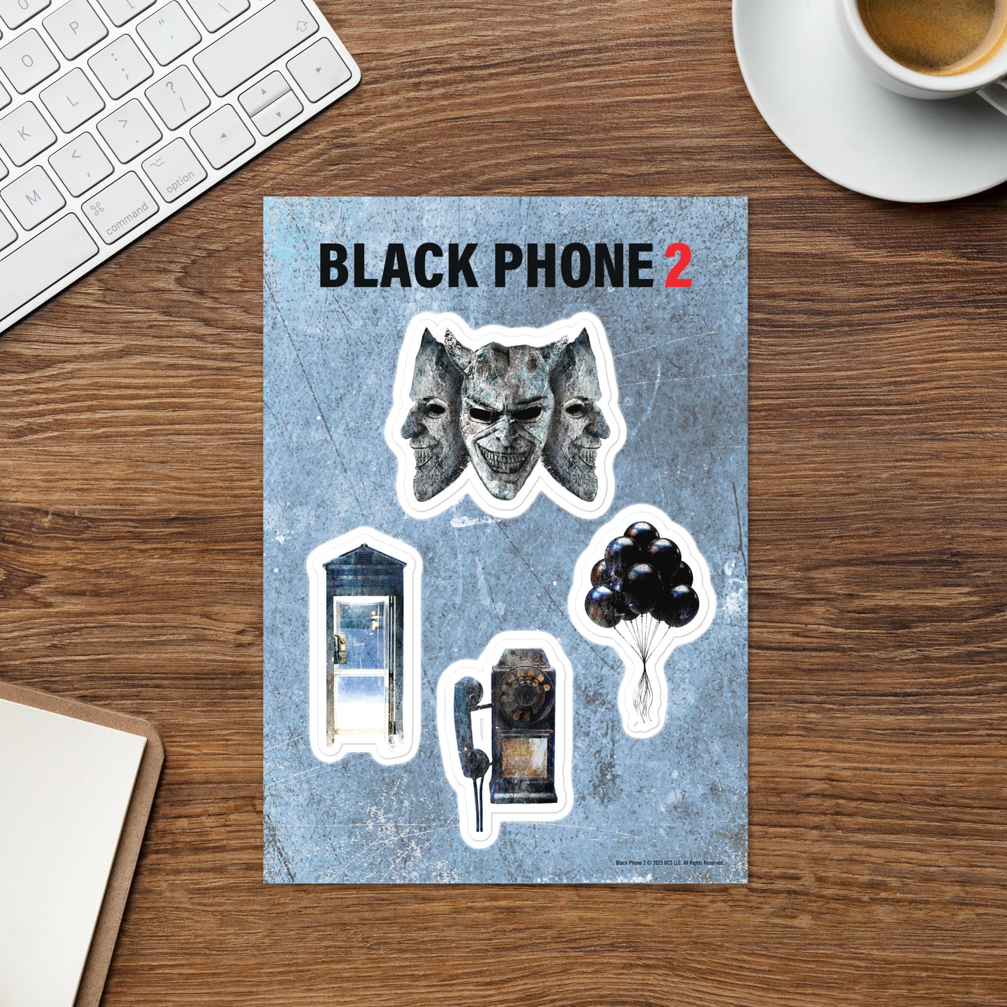 Black Phone 2 Sticker Sheet