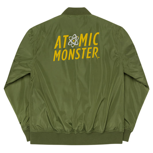 Atomic Monster Embroidered Bomber Jacket