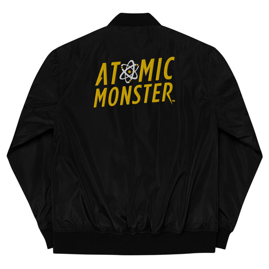 Atomic Monster Embroidered Bomber Jacket