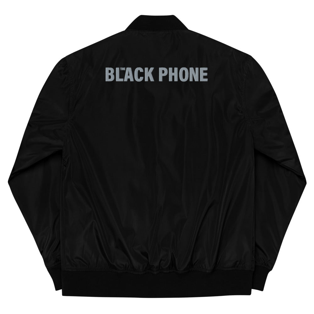 The Black Phone Embroidered Bomber Jacket