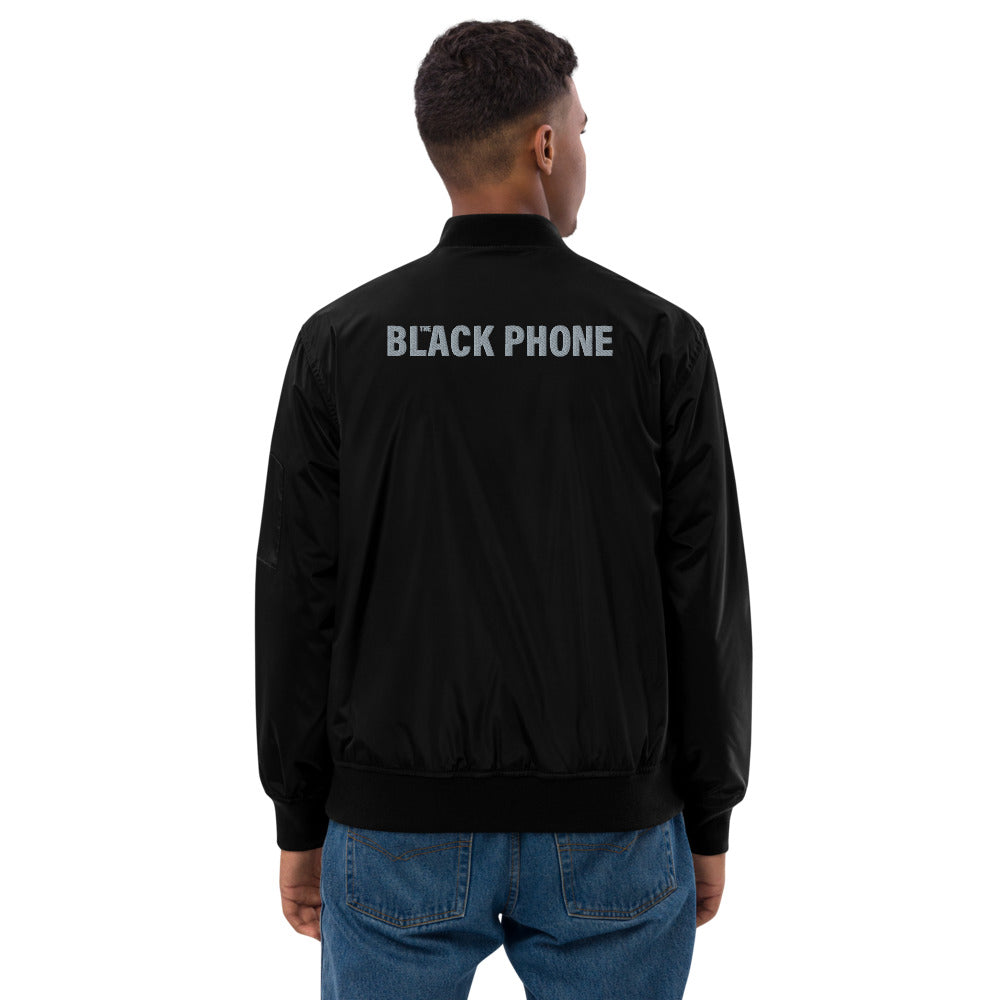 The Black Phone Embroidered Bomber Jacket