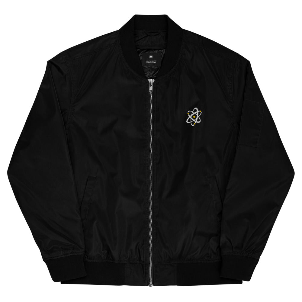 Atomic Monster Embroidered Bomber Jacket