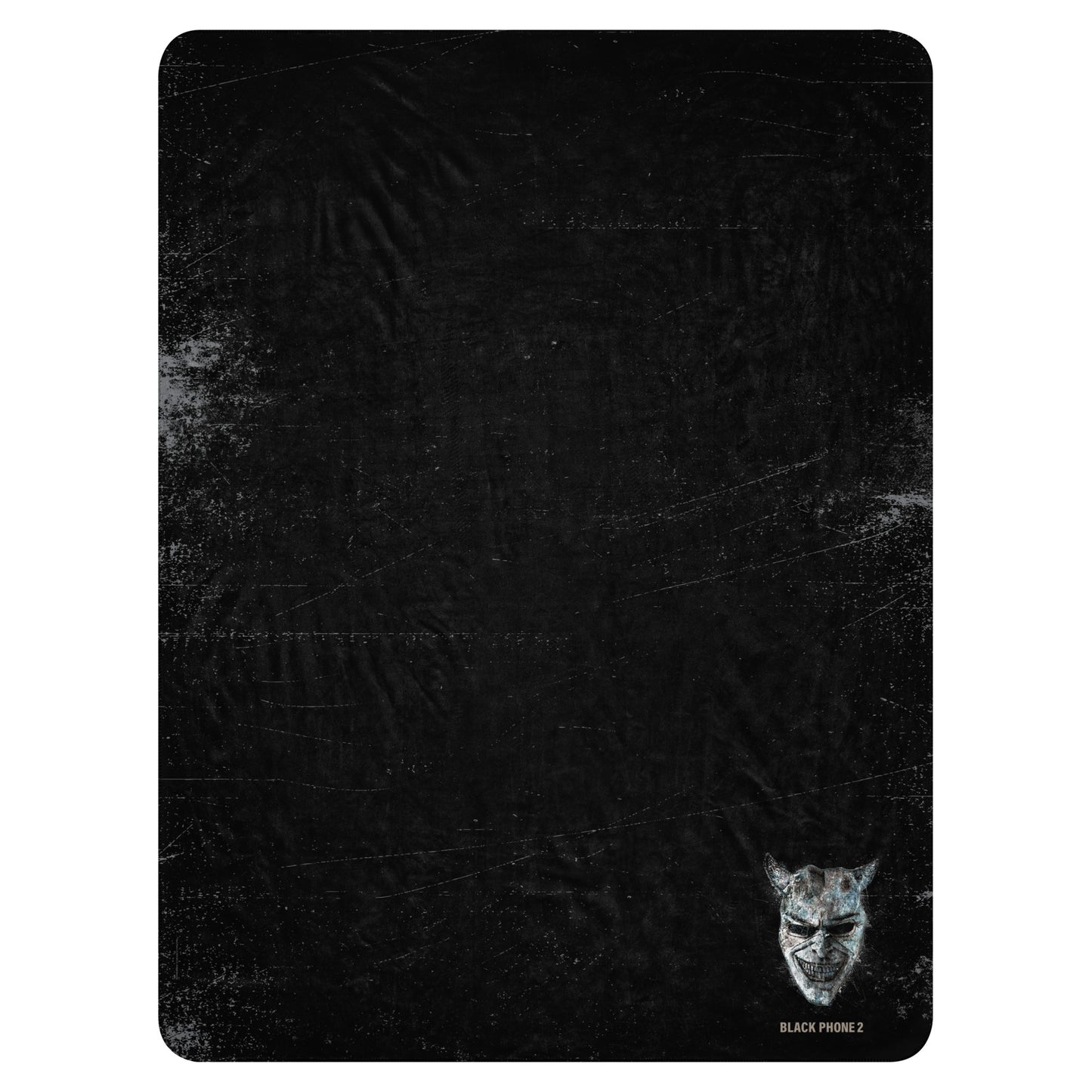 Black Phone 2 Sherpa Blanket featuring The Grabber