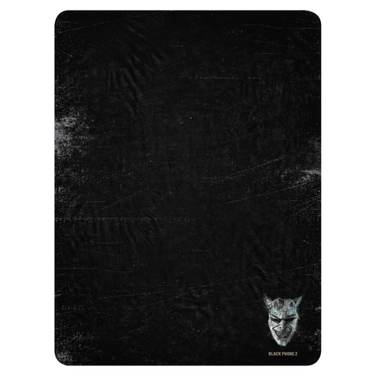 Black Phone 2 Sherpa Blanket featuring The Grabber