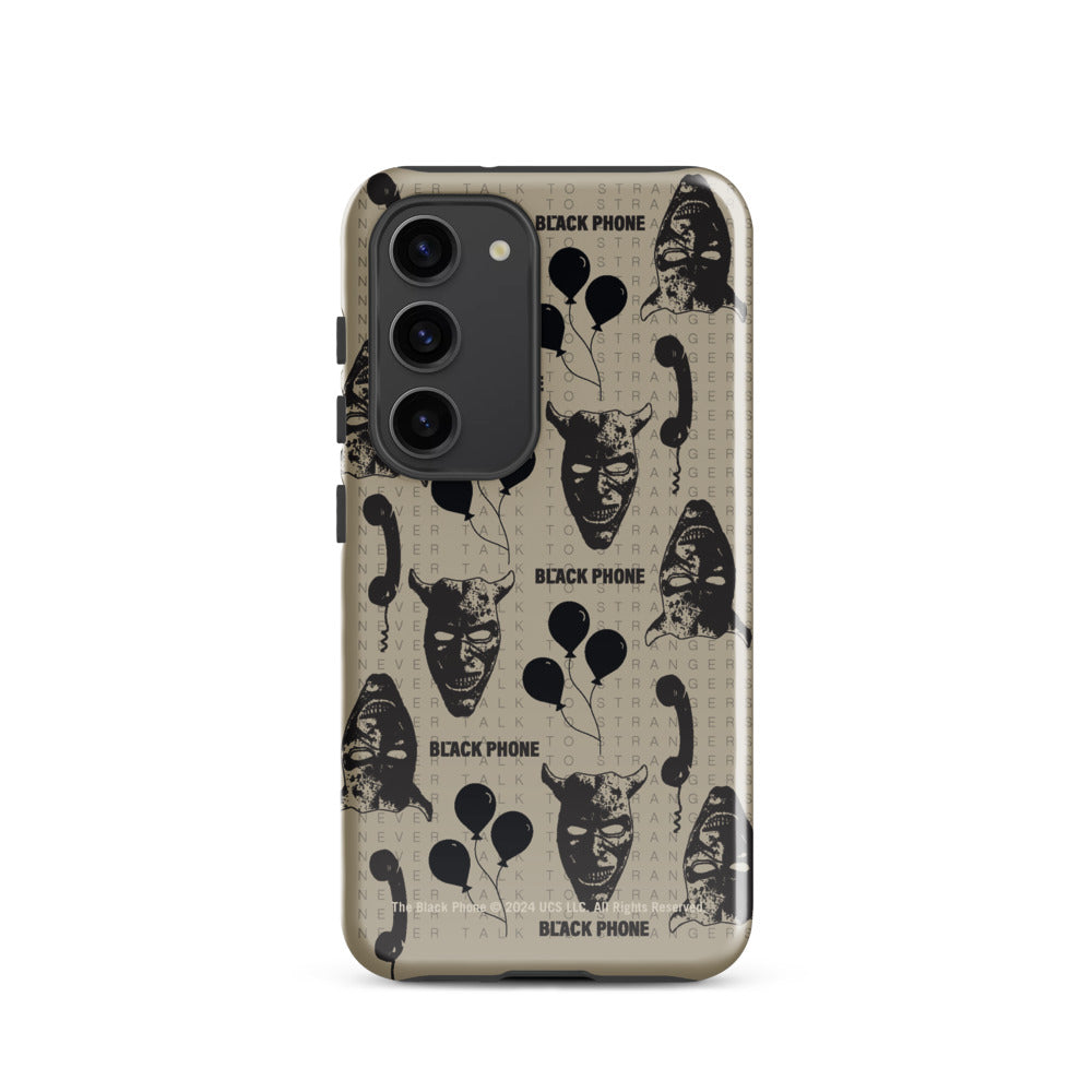 The Black Phone Pattern Samsung Case