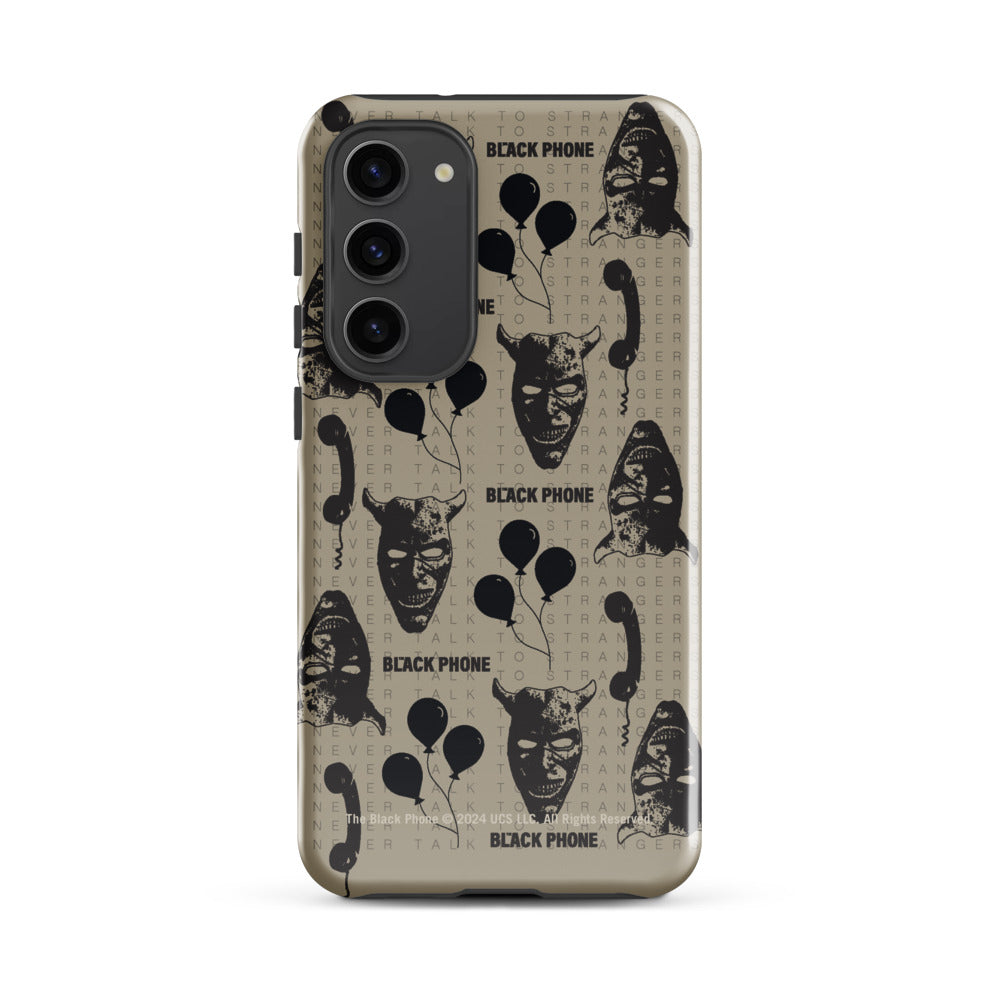 The Black Phone Pattern Samsung Case