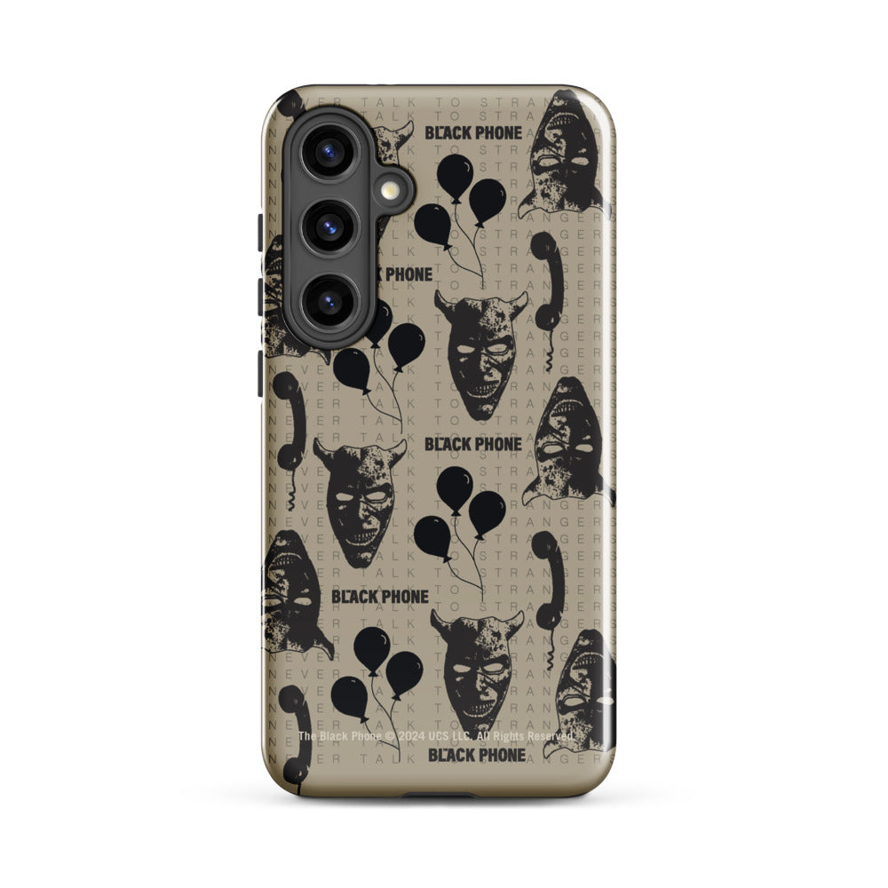 The Black Phone Pattern Samsung Case