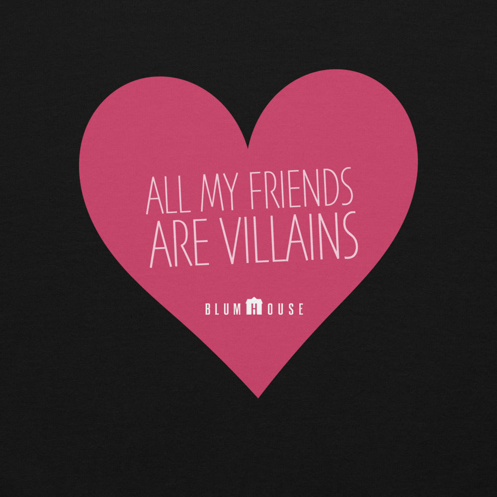 Blumhouse All My Friends Are Villains Valentine's Unisex Hoodie