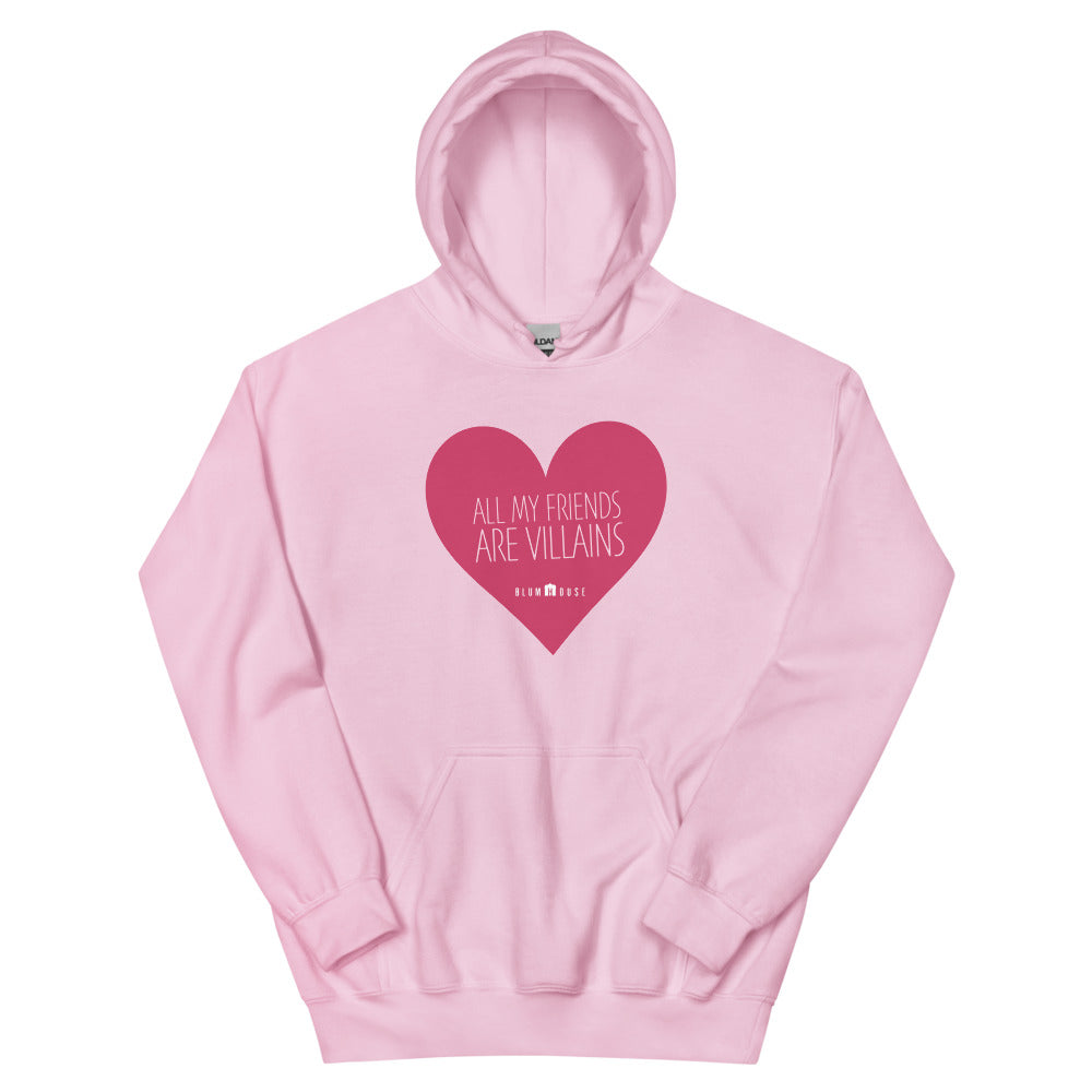 Blumhouse All My Friends Are Villains Valentine's Unisex Hoodie