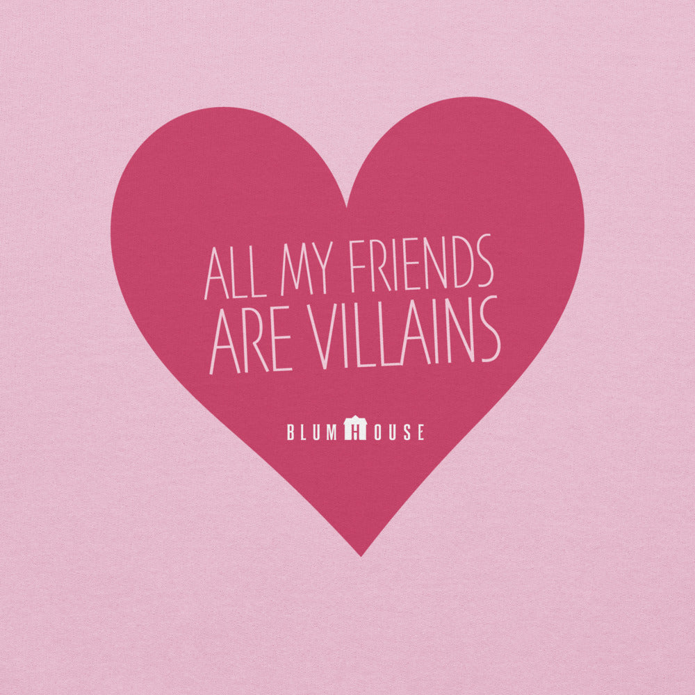 Blumhouse All My Friends Are Villains Valentine's Unisex Hoodie