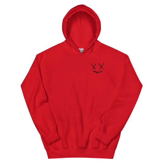 The purge announcement unisex hoodie - red