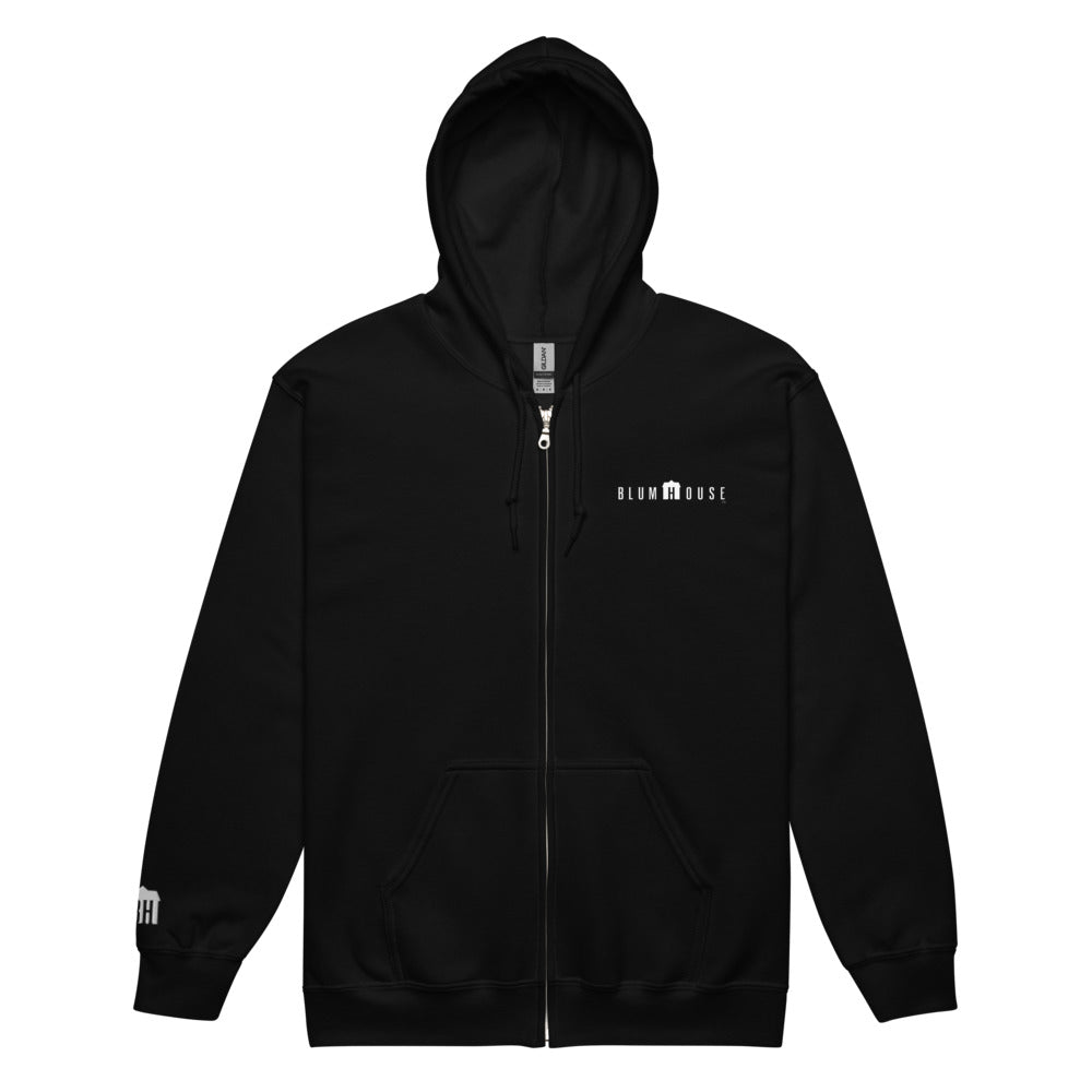 Blumhouse Logo Zip-Up Hoodie