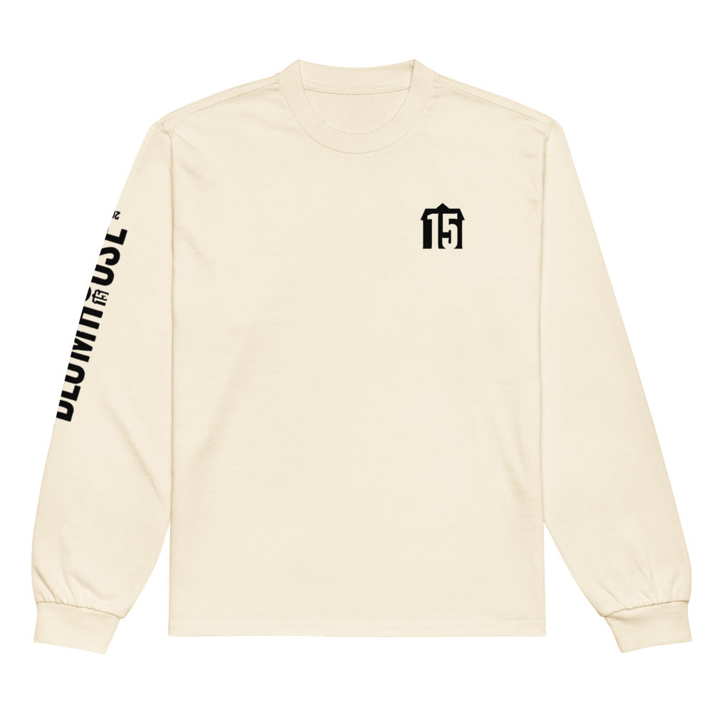 Blumhouse 15th Anniversary Long Sleeve T-Shirt Ecru
