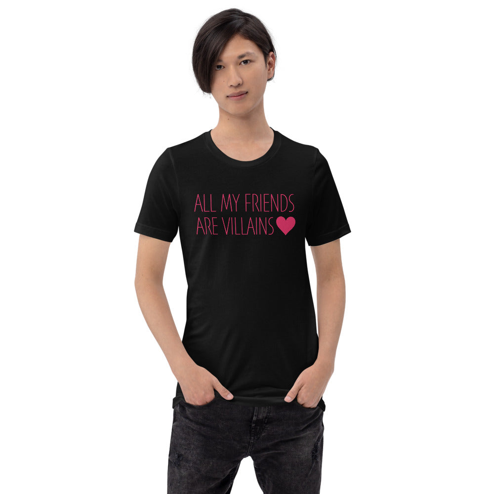 Blumhouse All My Friends Are Villains Valentine's Unisex T-Shirt