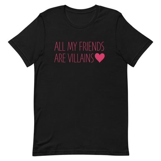 Blumhouse All My Friends Are Villains Valentine's T-Shirt