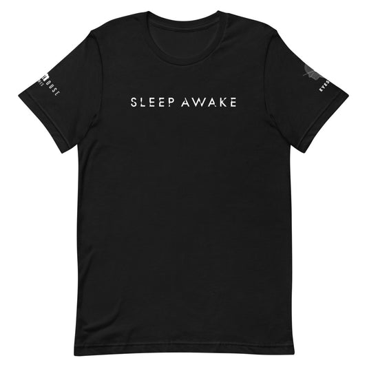 SLEEP AWAKE Logo T-Shirt Black
