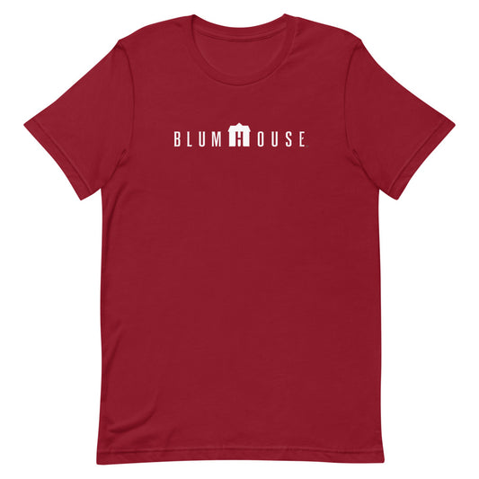 Blumhouse logo unisex t-shirt - cardinal