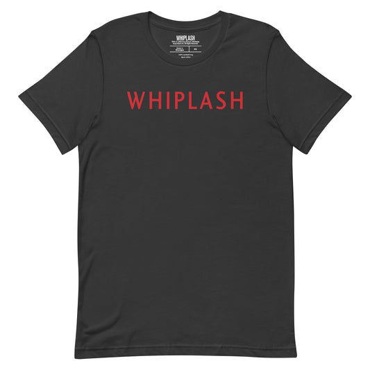 Whiplash red logo t-shirt - dark grey