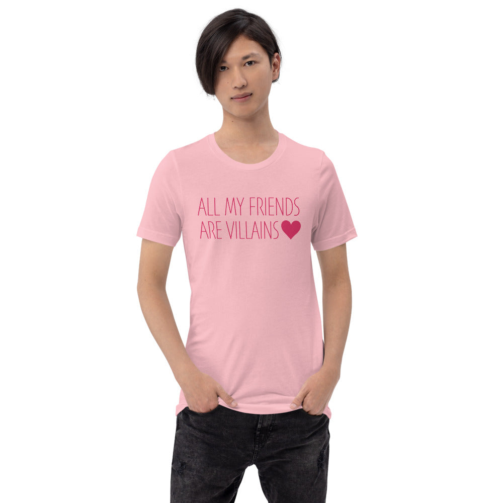 Blumhouse All My Friends Are Villains Valentine's Unisex T-Shirt