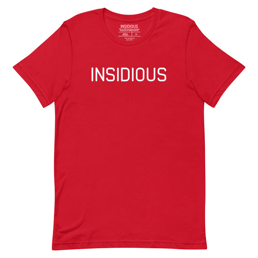 Insidious logo t-shirt - red