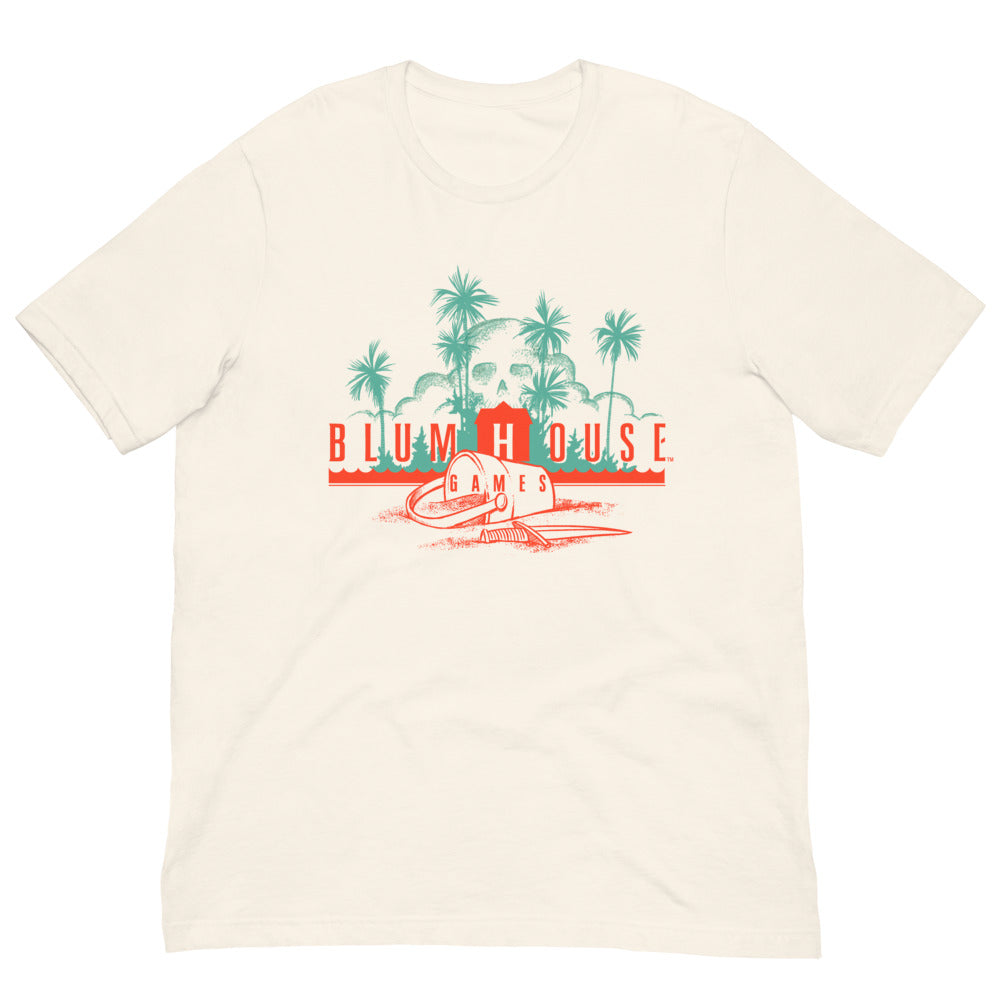 Blumhouse Summer Games T-Shirt Vintage White