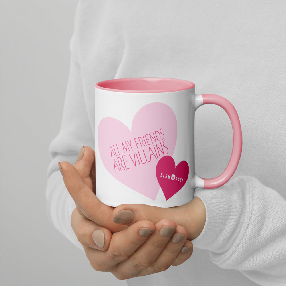 Blumhouse All My Friends Are Villains Valentine's Two Tone Mug