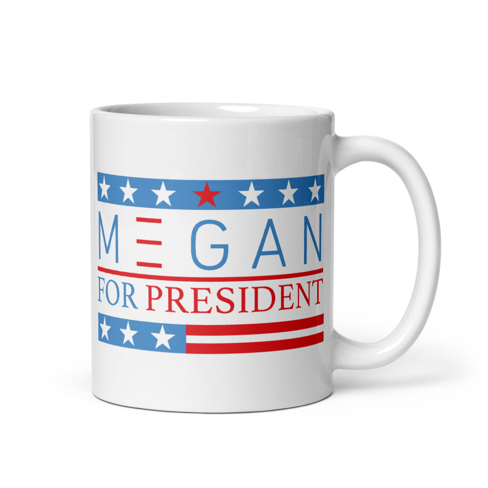 M3GAN For President White Mug